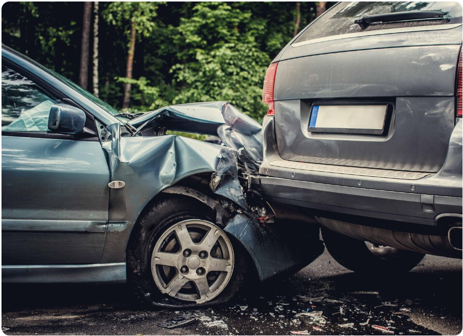 a street accident paragraph